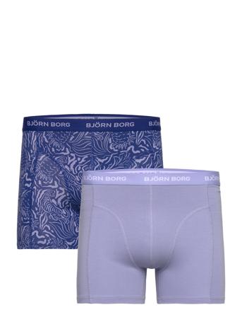Cotton Stretch Boxer 2P Blue Björn Borg