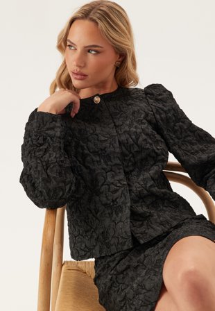 BUBBLEROOM Brocade Short Jacket Tøj