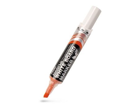 Pentel Whiteboardpenna Maxiflo sned röd - Lyreco - Kontorsmaterial - Pennor - Whiteboardpennor - Skuren spets