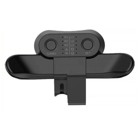 Ergonomiska Multifunktionskontrollpaddlar, 10-knapps Kontroll Back Paddles Burst Function Kontrollpaddlar för Kontroll Gamepad