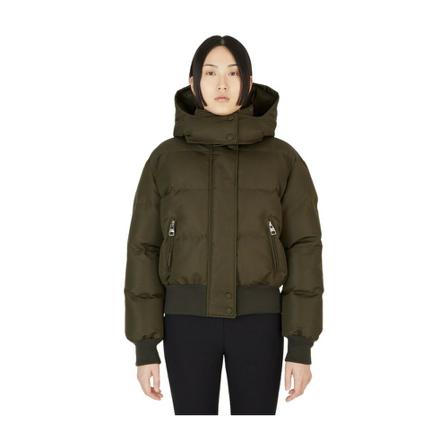 Alexander Mcqueen - Dunjackor - Grön - Dam - Storlek: S, Dam, Storlek: S