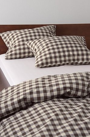 Jotex - Örngott 2-pack 50x60 Cm Ekologisk Brun/beige LAUREN - Köp Örngott hos Jotex
