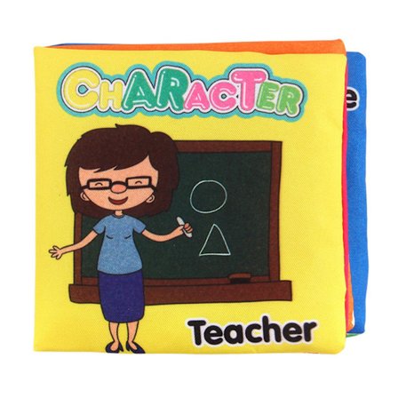 Tyg böcker för spädbarn Upprepade tvättbara och hållbara presenter till barn Barn Baby(G)