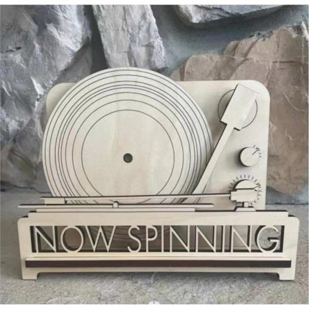 Albumställ Record Display Stand TRÄFÄRG TRÄFÄRG