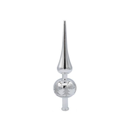 Christmas Tree Topper Julgransprydnad SILVER