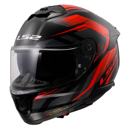 Umpikypärä LS2 FF808 Stream II Musta/Punainen XL