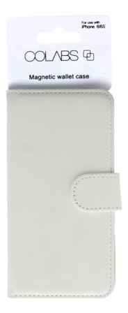 COLABS Magnetic Wallet Case IP6/6S WHITE