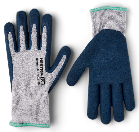 Hestra Job Iterum Junior Montagehandske blå/grå, junior 3, Arbetskläder