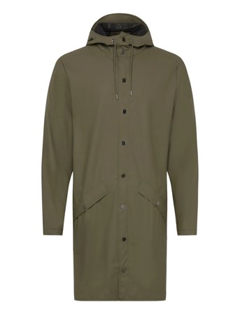 Rains Long Jacket W3 - Khaki green - L