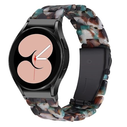 Snyggt klockarmband i resin-stil för Samsung Galaxy Watch 4 - Blå