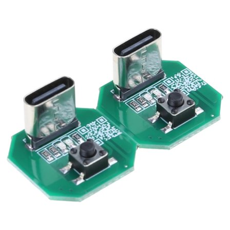 Effektiv Type C ladekretskort for LED-lommelykt for DIY-prosjekt