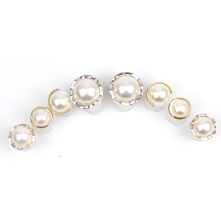 Neglekunst tåseparator blød silikone smuk tåadskiller divider pedicure salon DIY værktøj type 1