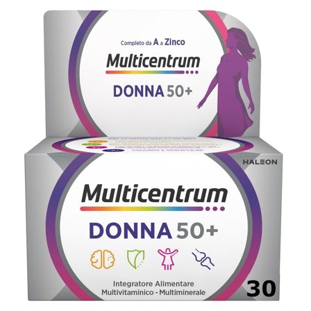 Multicentrum Donna 50+ Integratore Multivitaminico Multiminerale