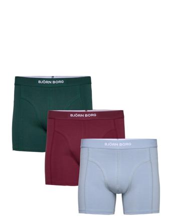 Premium Cotton Stretch Boxer 3P Björn Borg Blue
