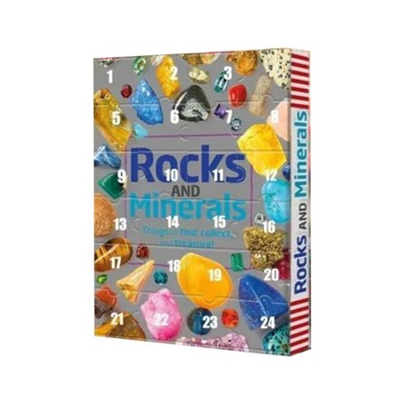 Helbredende Krystal Julekalender Børn Med Sten Samlinger Sten Poleret Grus Jul