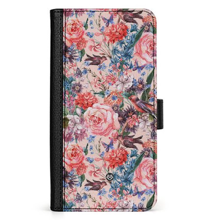 Bjornberry Sony Xperia 5 V Fodral - Fåglar & Blommor