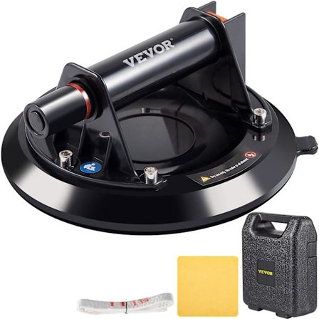 8 tommer Glas Vakuum Sugekop Pads Flise Sten Glas Løfter Sugekopper Kraftig