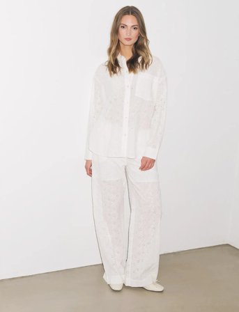 Noella Lakelynn Shirt - White - L