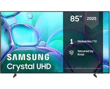 Samsung 85tum U7005 4K Crystal UHD Smart TV - TU85U7005FKXXC
