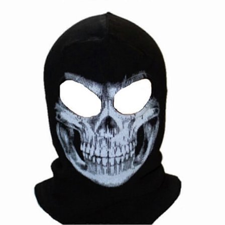 Klovn Full Face Cover Call of Duty Ghost Maske Cosplay Kostyme Rekvisitt