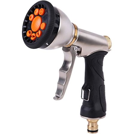 1 stk Spray Lawn Vannings Pistol Multifunksjonell Bilvask Pistol Sprinkle