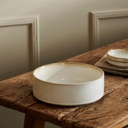 Mineral Marble Skål i keramik 12,7x5cm - Vit