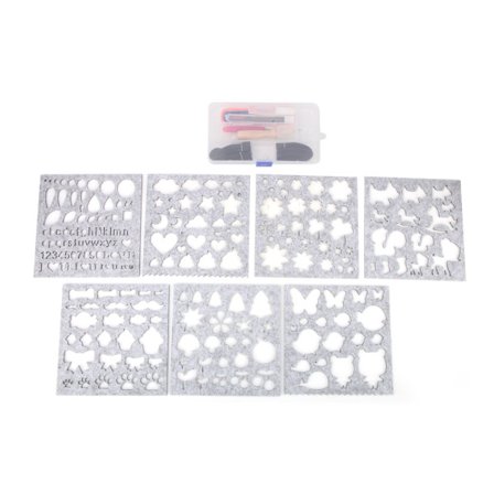 DIY nålefiltmal av non-woven stoff, håndverksverktøy for tilbehør