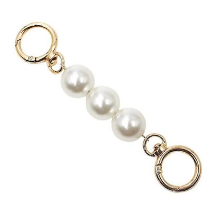 Bag Chain Extender Imitation Pearls Replacement Chain for Wallet Clutch Handbag