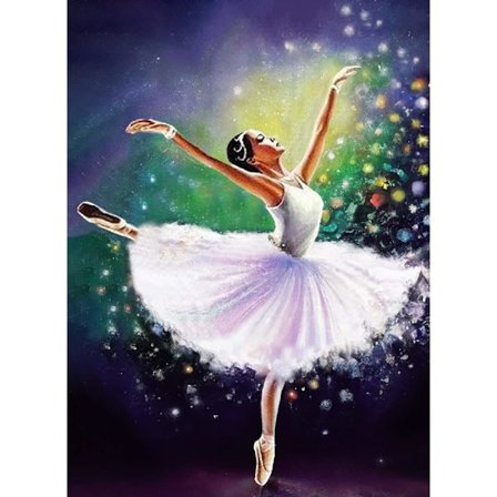 Timanttimaalaus 5D Timanttimaalaus Tanssiva Nainen DIY Crystal R