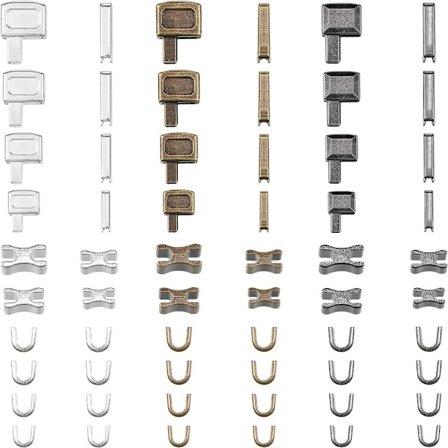 Glidelås Reparasjonssett Glidelås Bunnskyvere Holder Innstikkpinne