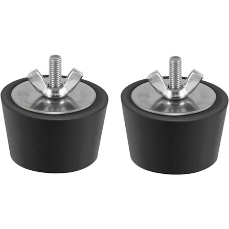 Vinterpluggar för pool, gummiproppar med rostfria bultar för 32-38 mm diameter, idealiska för frostskydd