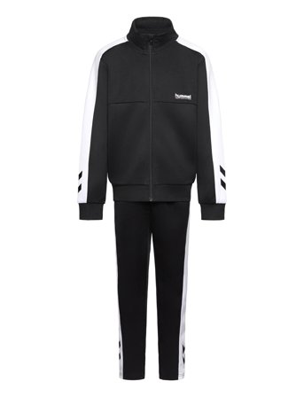 Hummel Hmljr Colorblock Tracksuit - Black - 122