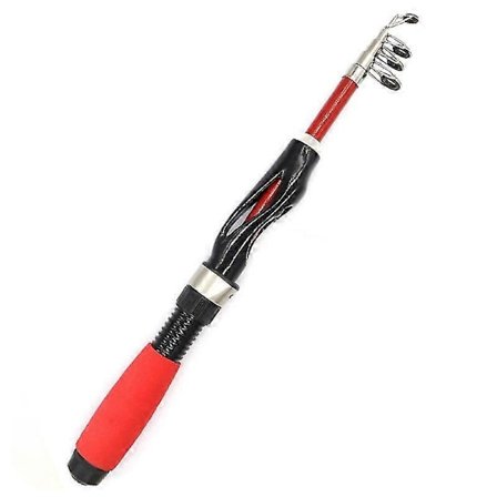 Teleskopisk fiskestang utendørs fiskeutstyr for fiskestang båt saltvann og ferskvann