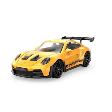 Porsche 911 GT3 RS miniatyr 1:43 gul