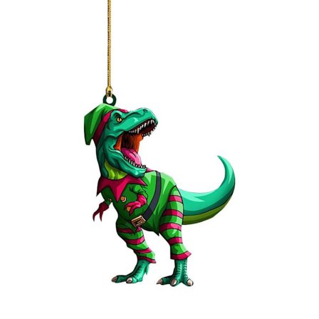 Jule Dinosaur Ornament Juletre Dinosaur Anheng 2 2