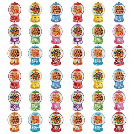 Alla hjärtans dag-kort för barn, Tuggummiautomat Alla hjärtans dag godiskort set, DIY Alla hjärtans dag utbyteskort, Idealiska Alla hjärtans dag 