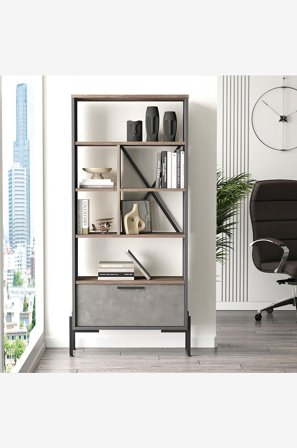 Homitis - Reol Vez 3 - Brun - Bogreoler - Fra Homeroom