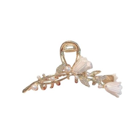Hair Claw Catch Clip Tulpanblomma