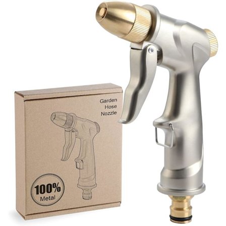 Metal Vandpistol, Højtryks Vandpistol Sprøjte, Robust Have
