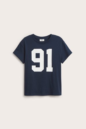 Kappahl | T-shirt z nadrukiem | Niebieski
