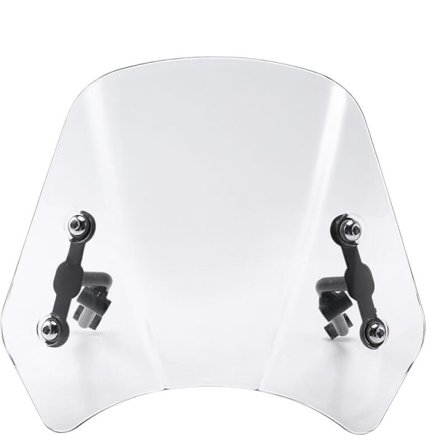 Universal Motors Vindskærm til QianJiang 250500 Transparent Holdbar Vindafbøjer