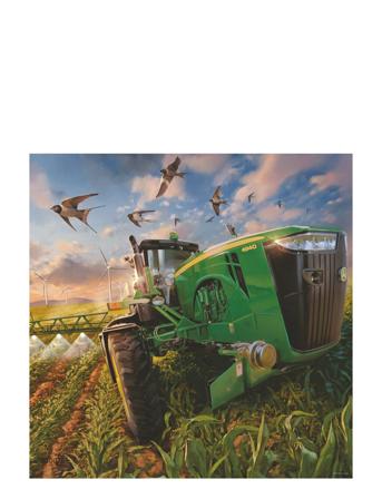 Sesonger Av John Deere 3X49P Toys Puzzles And Games Puzzles Classic Puzzles Multi/mønstret Ravensburger*Betinget Tilbud