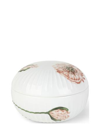 Hammershøi Poppy Bonbonjär Ø12 Cm M. Deko Home Decoration Decorative Accessories/details Vit Kähler