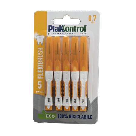 Plakkontrol Scovolini Flexi Brush 0,7mm 5 Pezzi