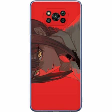 Xiaomi Poco X3 Pro Genomskinligt Skal Makima Chainsaw Man