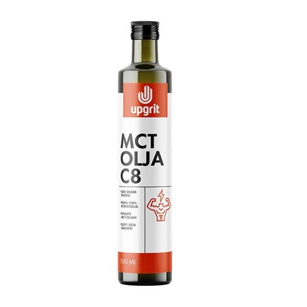 Upgrit C8 MCT-olja 500 ml
