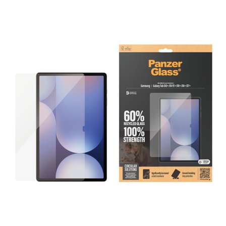 PanzerGlass Ultra-Wide Fit Samsung Galaxy Tab S10+, Samsung Galaxy Tab S7+, Samsung Galaxy Tab S8+, Samsung Galaxy Tab S9 FE+, Samsung Galaxy Tab S9+