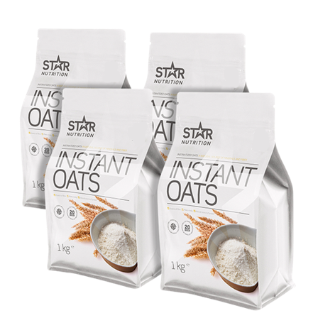 BIG BUY 4 x Havremjöl 1 kg