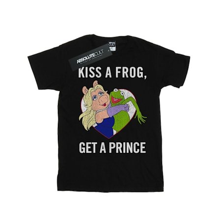 Disney Boys The Muppets Kiss A Frog T-Shirt 12-13 år Svart