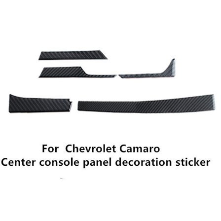 Bildekal för mittkonsol i bilens interiör, styling för Chevrolet Camaro 2017-2019, tillbehör till bil